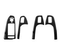 Per A4 B8 2009-2016 Interni Pannello Controllo Windows Pulsanti Per Interruttori Cornice Adesivo Per Auto Alzacristalli Interruttore(Left High)