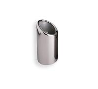 Per A4 B8 2009-2016 Q5 2009-2012 A6 Q7 2007-2011 Tubo Di Scappamento Accessori Auto Punte Scarico In Acciaio Inossidabile Silenziatore Per Tubi(1 piece Silver)