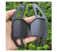 Per A4 B8 Per A3 8P S3 Per A5 Per A6 S6 C6 Q5 Per A8 R8 TTS MK2 8J Per Avant Per Car Styling 2 Pezzi Estensione Palette Cambio Al Volante(Fit Type A Black)