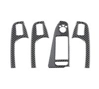 Per A4 B8 Per A5 Per Q5 2008 2009 2010-2016 Strisce Decorative Aria | Adesivo Per Rivestimento Telaio Pulsante Pannello Sollevamento Finestrino Della Porta Fibra Carbonio