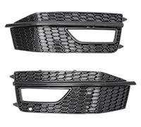 Per A4 B8 S-Line S4 2012 2013 2014 2015 8K0807681P 8K0807682P Auto Griglie Coppia Gloss Nero Paraurti Anteriore Inferiore Fendinebbia Griglia Griglie Radiatore Per Paraurti Auto(Pair B)