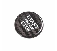 Per A4 B9 A5 B8 A6 A7 Q5 Q7 Adesivo Pulsante Start Stop Auto Decorazione Accensione Accessori Interior del coche(Black)