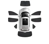 per A4 per B9 2016-2023 per Avant Wagon Parabrezza Auto Copertura Privacy Nera Visiera Pieghevole Accessori 2 Pezzi Finestrini Anteriori (Tutti i Finestrini)