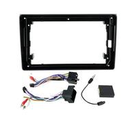 Per A4 S4 RS4 8E 8F B9 B7 9 Pollici Front Frame 2 Din Car Radio GPS Stereo Center Control Dashboard Fascia Stereo Panel Dash Kit CFCKHPTHAZ