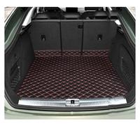 Per A5 8W6 2017-Presente Coupé Per Sportback Custom Bagagliaio Di Un'auto Principale Tappetini Impermeabile Anti Graffio Antiscivolo Tappetino per Bagagliaio baule(Black red 4)