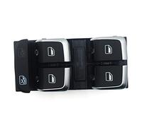 Per A5 A4 Allroad Quattro B8 Q5 8K0959851A 8K0 959 855A 4GD959855 8KD 959 855 Interruttore Principale 3 Pcs Pulsante Finestra(Chrome window switch)