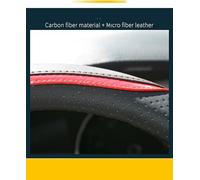 Per A6 C6 2004-2011 A6L S6 RS6 Per Allroad Per Quattro Coprivolante Per Auto copristerzo auto Accessori Interno(Rosso)