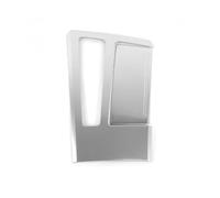 Per A6 C8 2019 2020 2021 2022 LHD Copertura Decorativa Del Pannello Del Cambio Della Console Centrale Finitura Interna Dell'auto PYPFQUMQGR(Argento)