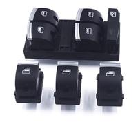 Per A6 Per QUATTRO A3 Q7 2004-2011 OE 4F0959855B 4F0959851H Pannello Elettrico Interruttore Di Controllo Principale Alzacristalli Pulsante Interruttore Comando Alzacristallo