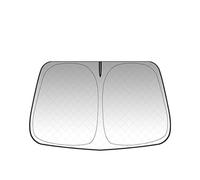 Per Abarth 595 2012-2023 Accessori Per Auto Pieghevoli Per Interni Ombrellone Anti-UV Parasole Per Parabrezza Anteriore Copriparabrezza Auto(For Front Windshield)