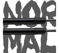 Per Abarth 595 Hatchback 2012-2024 2 Pezzi Ammortizzatore Portellone Posteriore Portellone Posteriore CON MOLLA Ammortizzatore A Gas Bagagliaio Ammortizzatori Cofano(Plain Black)