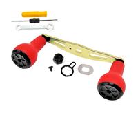Per ABU Per DAIWA S 110mm Baitcasting Tamburo Mulinello Manico Alluminio 56,2g P