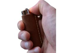 per accendino in pelle - per accendino 7,7x3,2x0,2 cm, Custodiaper acendino, Pelle | Custodie protettive Crazy Horse, custodie portachiavi elettroniche con chiusura a scatto resist