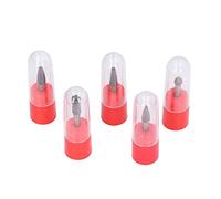 Per acciaio di tungsteno, set da 5 pcs 6x8mm rotanti filettature di macinazione, lucidatura intagliatura in legno