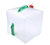 per acqua - 20 l collappsible, sacchetti liquidi in PVC trasparente inodore, resistenti all'usura, bottiglie cubiche pieghevoli, sacca per idratazione esterna - per campeggio, escursionismo
