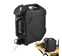 per acqua con coni, caraffa da campeggio, 10 l, con rubinetto, senza perdite, per picnic, escursioni, per barbecue, per barbecue