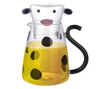 Per Acqua In Di - Caraffa | Trasparente Di , Bottiglia Di Latte Trasparente Da 1 L (1) Con Bevanda Combinata, Server Di Bevande Decorativo Per Presentazione Del