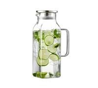 per acqua in isolante - per bevande da 2 litri | Broccaa con Manico e Coperchio | Grande capacità, spessore premium, adatto pers succhi e bevande fredde, uso domestico e in sala da