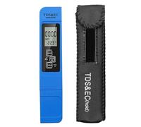 per acqua potabile, acquari e altro ancora Misuratore digitale 3 in 1 di pH/TDS/EC, termometro a penna for la misura della purezza dell'acqua, filtro PPM, idroponico, for acquari, piscine, strumenti d