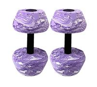 per Acquagym | 2 Pezzi in EVA ad Alta Densità Impermeabile,Manubri acquatici per da esercizio - Attrezzi Ginnica Acquatica Adulti Principianti Outdoor Allenamento Perdita Peso