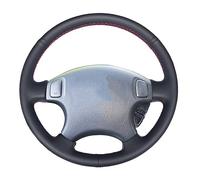 Per Acura Per CL 1998-2003 Per CRV Per CR-V Per Accord 6 Per Odyssey Per Prelude Car Steering Wheel Cover Traspirante(Red Blue Thread)