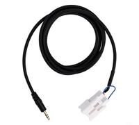 Per adattatore audio AUX specifico per Ford con porta di ingresso da 3,5 mm e connettore a 6 pin abbinato per cablaggio radio