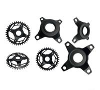 per adattatore corona bafang, 104BCD Spider per bafang | Adattatore per corona motore bafang, lega di alluminio 104BCD, per parti di bici elettriche M500 M510 per m600 M620 G510 G521