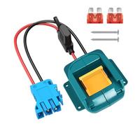 per adattatore di alimentazione ruota per batteria Makita 18V LXT con connettore cablaggio e portafusibili compatibile per Peg-Perego 12 Volt per adattatore di alimentazione ruota giocattolo per