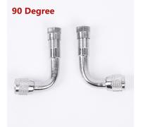 Per Adattatore Di Estensione Valvola Pneumatica Moto Auto 2 Pezzi Nuovo