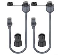 Per adattatore Ethernet Starlink V3, per accoppiatore impermeabile RJ45 per antenne paraboliche Gen 3, integrazione di rete ottimale (2 pezzi)