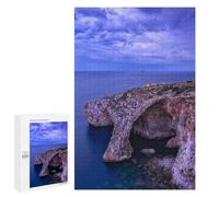 per Adulti 1000 PCS Puzzle Blu Grotto At Dawn Puzzle per Adolescenti Gioco Pratico Decorazione della Casa Gioco Di Fidanzamento Regali 1000 PCS