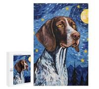 Per Adulti 1000 PCS Puzzle German Shorthaired Pointer Puzzle Giochi Rilassanti Decorazione Perfetta Regali Unici Per Compleanno E Natale 1000 PCS