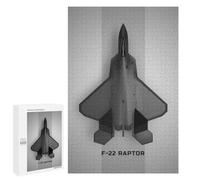 Per Adulti 1000 PCS Puzzle Lockheed Martin F22 Rapto Puzzle Per Adulti Antistress Giocattoli Difficili Divertenti Attività A Casa 1000 PCS