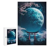 per Adulti 1000 PCS Puzzle Piani in The Torii Gate Puzzle per Adolescenti Gioco Pratico Decorazione della Casa Gioco Di Fidanzamento Regali 1000 PCS
