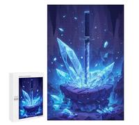 Per Adulti 1000 PCS Puzzle The Crystalize Sword Puzzle Per Adulti Antistress Giocattoli Difficili Divertenti Attività A Casa 1000 PCS
