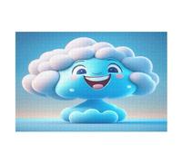 Per Adulti 1000 Puzzle Cloud Jigsaw Puzzles in Legno Divertenti Giochi （75×50cm）