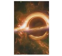 Per Adulti 1000 Puzzle Golden Black Hole Jigsaw Puzzles in Legno Divertenti Giochi 78×53cm