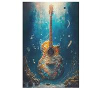 Per Adulti 1000 Puzzle Guitar Jigsaw Puzzles in Legno Divertenti Giochi 78×53cm