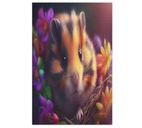 Per Adulti 1000 Puzzle Hamster Jigsaw Puzzles in Legno Divertenti Giochi 78×53cm