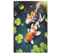 Per Adulti 1000 Puzzle Koi Fish Jigsaw Puzzles in Legno Divertenti Giochi 78×53cm