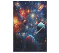 Per Adulti 1000 Puzzle Planet Starry Sky Jigsaw Puzzles in Legno Divertenti Giochi 78×53cm