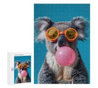 Per Adulti 300 PCS Puzzle Koala BubbleGum Puzzle Giochi Rilassanti Decorazione Perfetta Regali Unici Per Compleanno E Natale 300 PCS