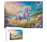 Per Adulti 300 PCS Puzzle Magical Unicorn Garden Puzzle Giochi Rilassanti Decorazione Perfetta Regali Unici Per Compleanno E Natale 300 PCS