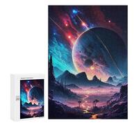 per Adulti 300 PCS Stellar Galaxy Planet Puzzle per Adolescenti Gioco Pratico Decorazione della Casa Gioco Di Divertimento Regali 300 PCS