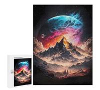 per Adulti 500 PCS Celeste Puzzle Everest Planet Puzzle per Adulti Giochi Rilassanti per Il Divertimento Famiglia Gioco Di Fidanzamento Regali 500 PCS