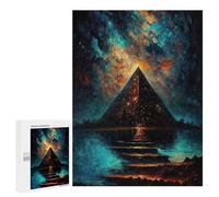 Per Adulti 500 PCS Puzzle Bridge to The Pyramid Puzzle Giochi Rilassanti Decorazione Perfetta Regali Unici Per Compleanno E Natale 500 PCS