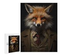 Per Adulti 500 PCS Puzzle Professor Einstein Fox Puzzle Per Adulti Antistress Giocattoli Difficili Divertenti Attività A Casa 500 PCS