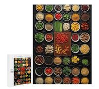 Per Adulti 500 Pezzi Puzzle Asian Food Puzzles Per Adulti Anti Stress Giocattoli Difficile Sofisticato Attività Divertenti Per La Casa 500 PCS