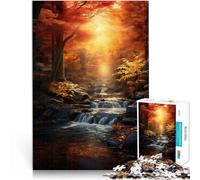 per adulti Puzzle educativo da 1000 pezzi Paesaggio autunnale Fatto di legno,per età 14+ Home Giochi Educativi Giocattoli Fai da Te Idee regalo。misurare:50x75cm/19.68x29.52pollice