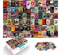 per adultiPuzzle da 1000 pezzi Arte dell'unione di poster retrò Fatto di legno Adatto a partire dai 14 anni Decorazione d'arte per la casa Collezione degli artisti, Belle arti misurare：50x75cm